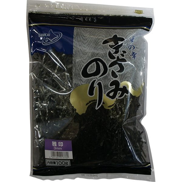 【常温】きざみのり 雅印(3mm) 100G