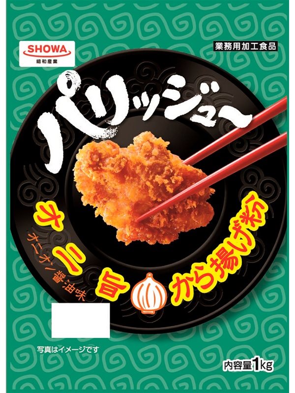 【常温】パリッジュ-オニ旨から揚げ粉(オニオンしょう油味) 1KG