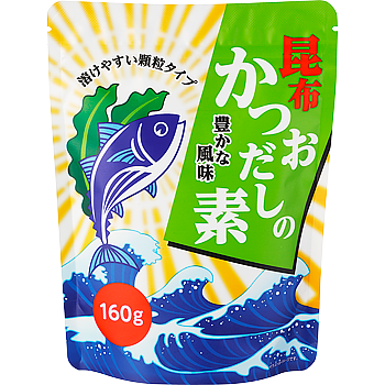 昆布かつおだしの素