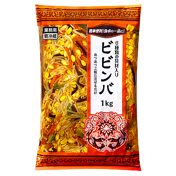 Vandro ビビンバ[要冷蔵] 1kg ×12 袋 (Vandroロゴ付包装)