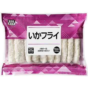 Vandro いかフライ 500g ×24 袋 (Vandroロゴ付包装)