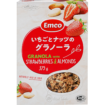 いちごとナッツのグラノーラ