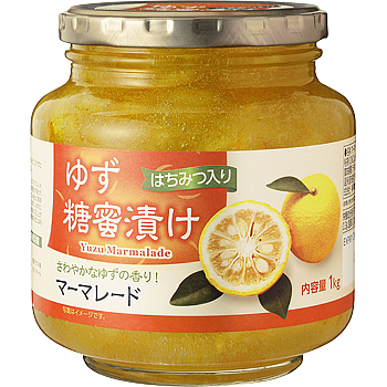 ゆず糖蜜漬け