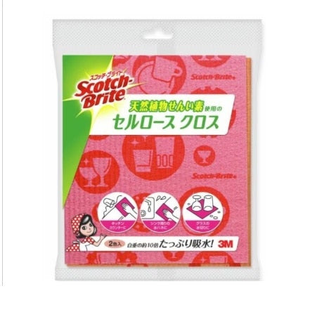 スコッチ・ブライト　セルロースクロス×12パック