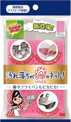 スコッチ・ブライト　汚れ落ちがはなまるのネット×5パック