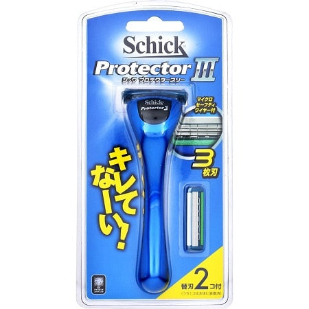 シック　プロテクター　スリー　ホルダー　替刃２コ付×3パック