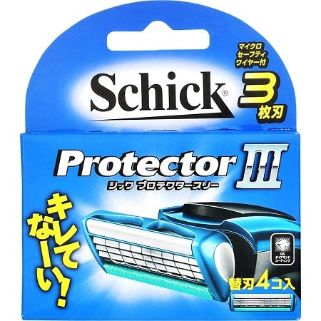 シック・ジャパン シック　プロテクター　スリー　替刃４コ入×1パック