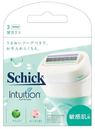 シック・ジャパン シック　イントゥイション　敏感肌用　替刃３個×12パック