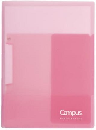 コクヨ　キャンパス　復習がしやすいプリントファイル　ピンク×12パック