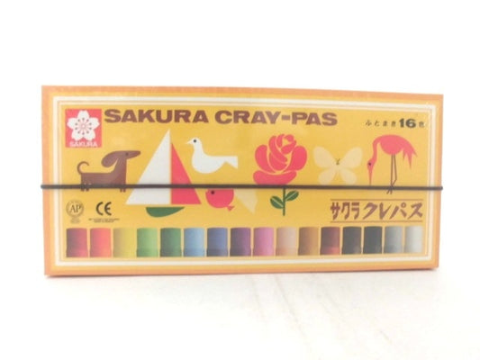 サクラ　クレパスふとまき１６色×2パック