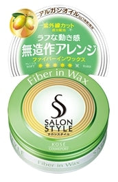 コーセーコスメポート サロンスタイル　ヘアワックスＢ　ファイバーインワックス　７２ｇ×3パック