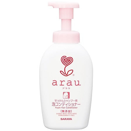 サラヤ アラウ　泡コンディショナー　本体　５００ｍｌ×5パック
