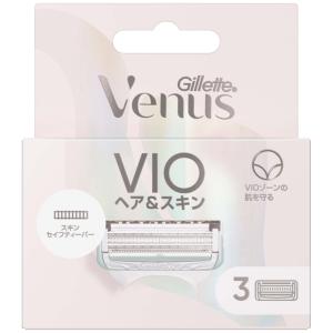 P＆G ヴィーナス　ＶＩＯ　カミソリ替刃　３個×5パック