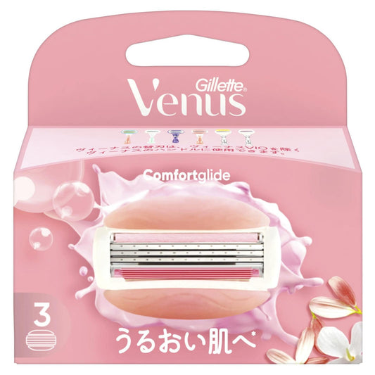 P＆G ジレット　ヴィーナス　うるおい肌へ　ホワイトティーの香り　替刃３個入×12パック