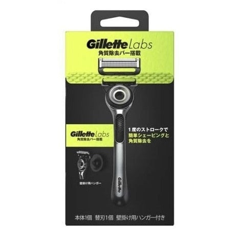 P＆G ジレット　ラボ　角質除去バー搭載　本体+替刃１個付×12パック