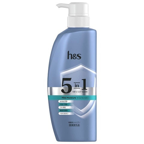 P＆G ｈ＆ｓ　５ｉｎ１　マイルドモイスチャー　シャンプー　３４０ｍｌ×1パック