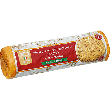 ザクザク  オーツ&ホールグレイン  ビスケット