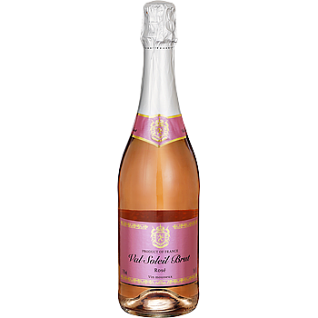 Vandro ヴァル・ソレイユ・ブリュット・ロゼ 750ml ×5 本 (Vandroロゴ付包装)