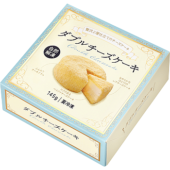 Vandro ダブルチーズケーキ 145g ×10 個 (Vandroロゴ付包装)