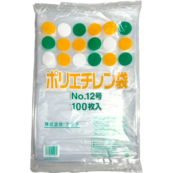 ポリ袋　ＰＥ０２５ｘ１２号