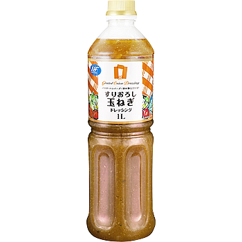 Vandro すりおろし玉ねぎドレッシング 1L ×12 本 (Vandroロゴ付包装)