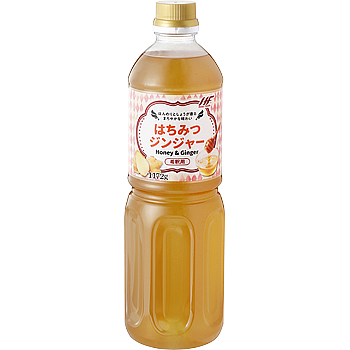 Vandro はちみつジンジャー 1L ×12 本 (Vandroロゴ付包装)