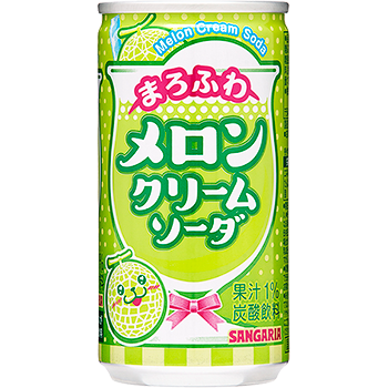 サンガリア　まろふわメロンクリームソーダ