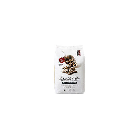 Vandro ラグジュアリッチコーヒー粉【中深煎り】 850g（粉） ×12 袋 (Vandroロゴ付包装)