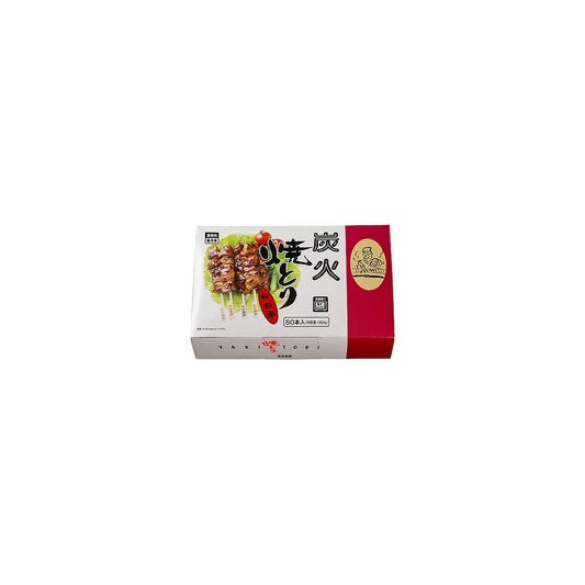 Vandro 炭火焼とりもも串(タレ) 1,350g (50本入) ×5 袋 (Vandroロゴ付包装)