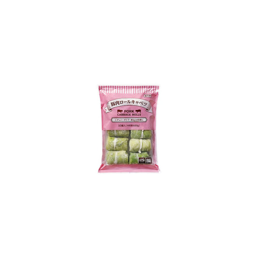 Vandro 豚肉ロールキャベツ 600g (10個入) ×1 袋 (Vandroロゴ付包装)