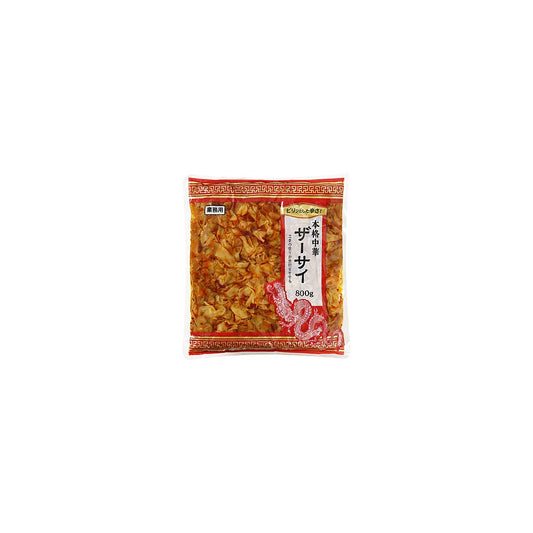 Vandro 本格中華ザーサイ 800g ×12 袋 (Vandroロゴ付包装)