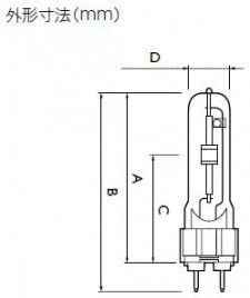 CDM-T70W/942 マスターカラー直管タイプ片口金G12
