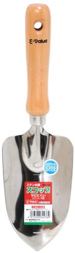 E-Value ステン木柄スコップ EGT-10