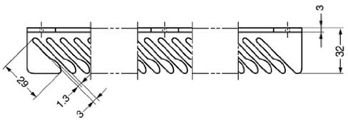 スガツネ工業 ランプ印 タイメート TIE-33型 ネクタイ33本掛 TIE-33I アイボリー