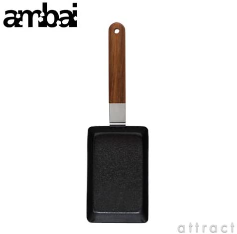 ambai アンバイ あんばい 玉子焼きフライパン 角小 FSK002 デザイン：小泉誠 (卵焼き器 玉子 卵 タマゴ パン 新潟県 三条市)