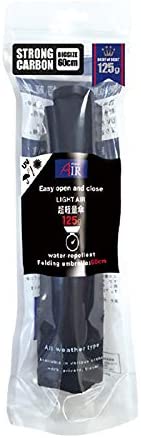 Amane Air muji 折りたたみ傘 60cm 手開き 雨傘 耐風骨 頑丈 大判 軽量タイプ UVカット ネイビー 830-005