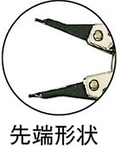 スーパー スナップリングプライヤ穴用直爪(爪固定型) CH4A