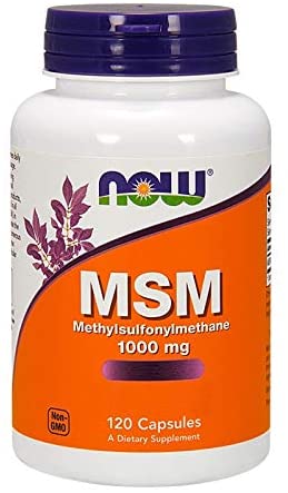 【バリュー２本セット】[海外直送品]　NOW Foods　ＮＯＷ　ＭＳＭ　1000mg　120粒