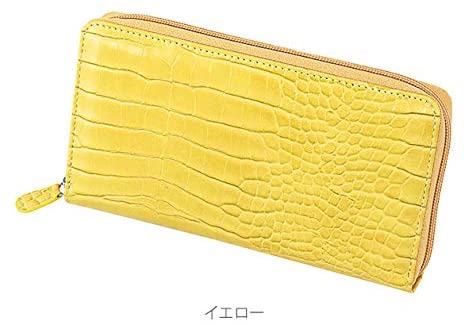 36カードたっぷり仕分け財布イエロー