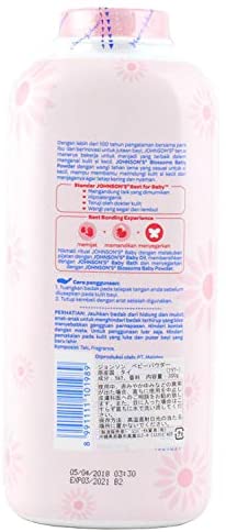 ジョンソン＆ジョンソン ベビーパウダー（お花の香り） 300g シェーカータイプ