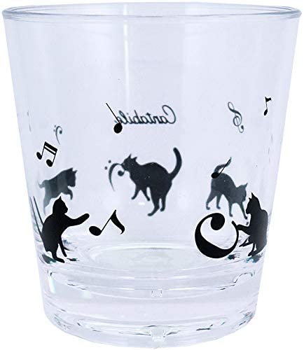 Abeille アクリルタンブラー ネコ＆音符 AJO-600