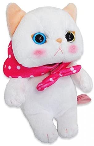 choo choo cat チューチューキャット ぬいぐるみ(S) 猫 高さ17cm ピンクずきん