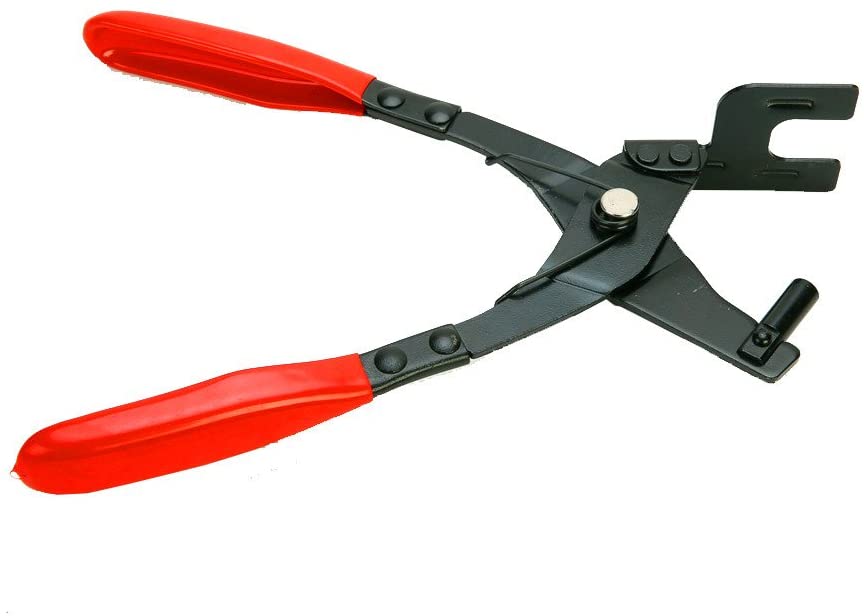 8MILELAKE マフラーハンガープライヤー エキゾーストブッシュ外し専用工具 解体用エキゾーストマフラー 280mm