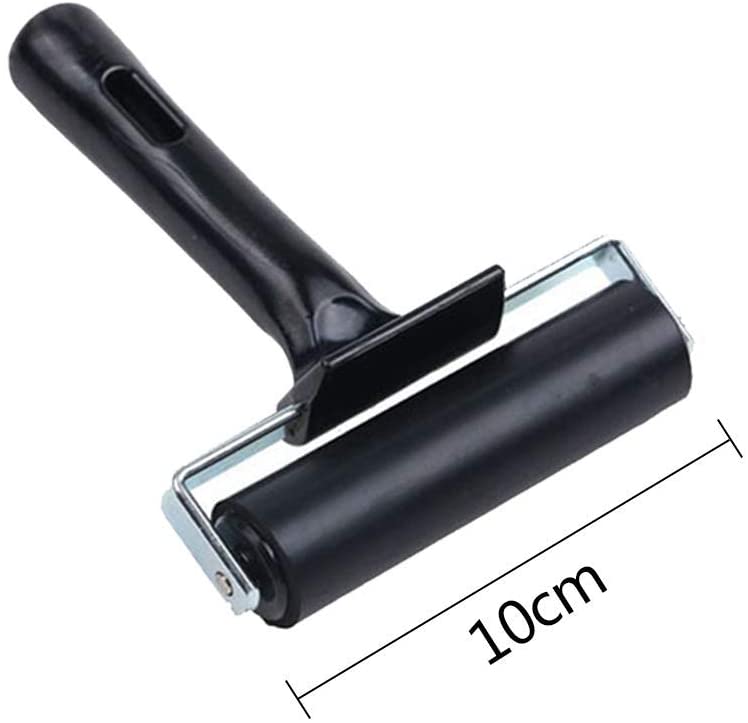 2本セット 版画ローラー ゴムローラー 圧着 ゴムローラー ペイント用 ゴムローラー シート転 ゴム巻 内装 版画ローラー 施工 シール テープ クロス 壁紙 貼り付け 版画