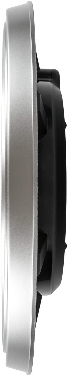 CASIO(カシオ) 掛け時計 電波 シルバー 直径32.4cm アナログ IQ-1005J-8JF