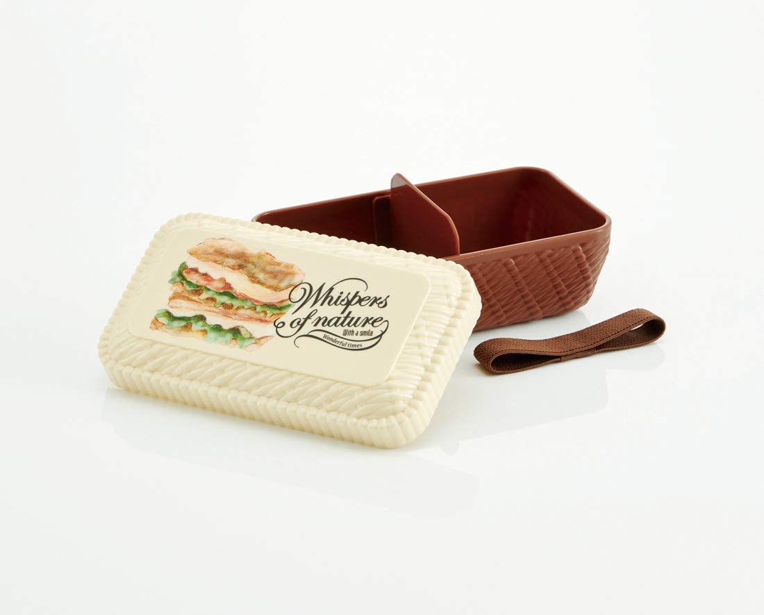 スケーター 弁当箱 ラタンバスケット風 ランチボックス ベーカリー 580ml LLN6