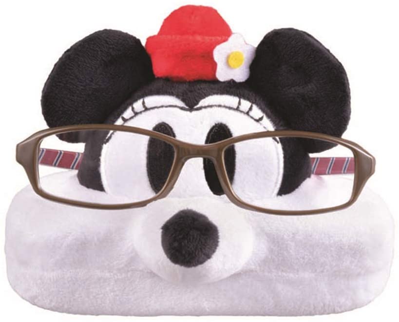 セトクラフト メガネスタンドケース ミニー SD-8112 w16×l11×h12cm(内寸:約w15×l5×h4.5cm)