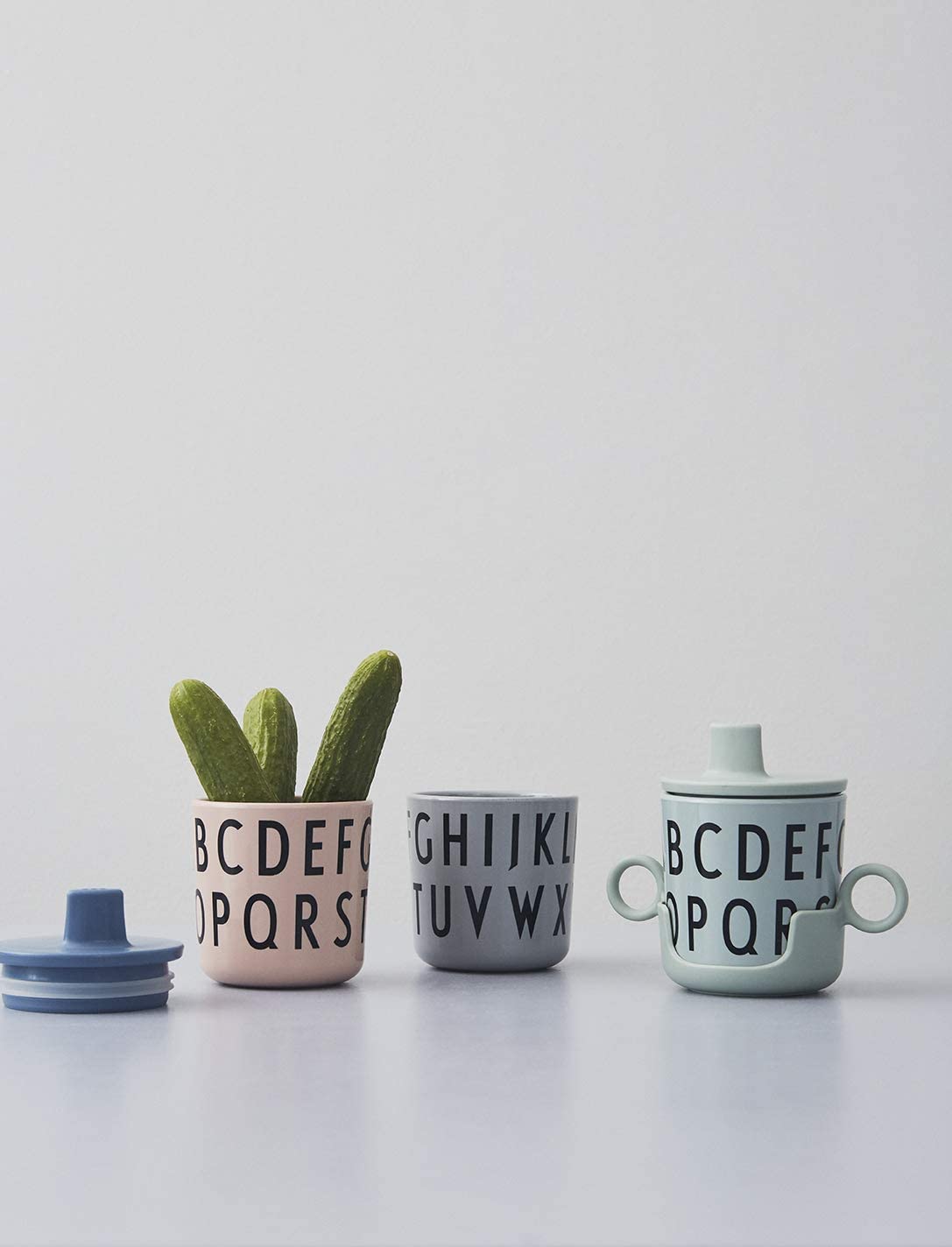 DESIGN LETTERS デザインレターズ メラミンカップ用フタ ピンク