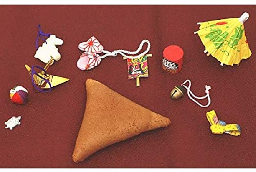 せんべい　宇佐煎餅店 まるやま　からからせんべい （民芸玩具入）１０個