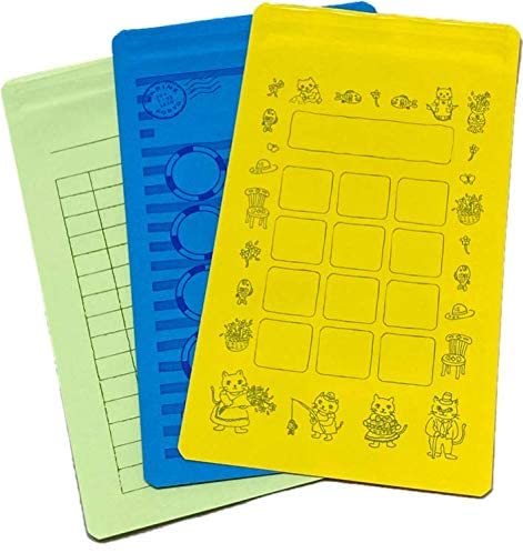 セイニチ チャック付三方袋 ラミジップ ジップメール(ウグイス) 50枚